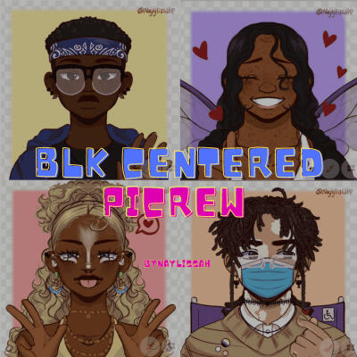 Black Centered Picrew